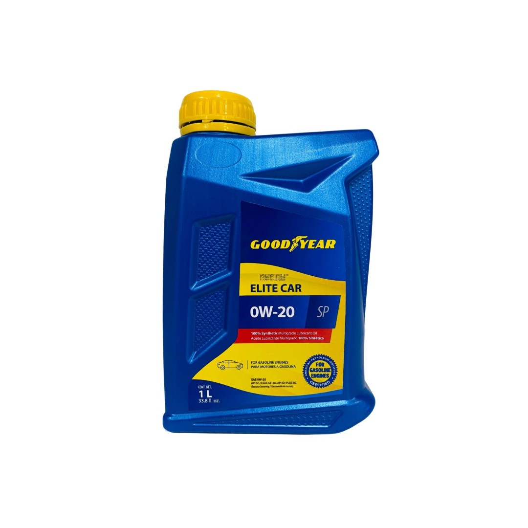 MOTORES GASOLINA ACEITE FULL SINTETICO SAE 0W20 SP 1LT