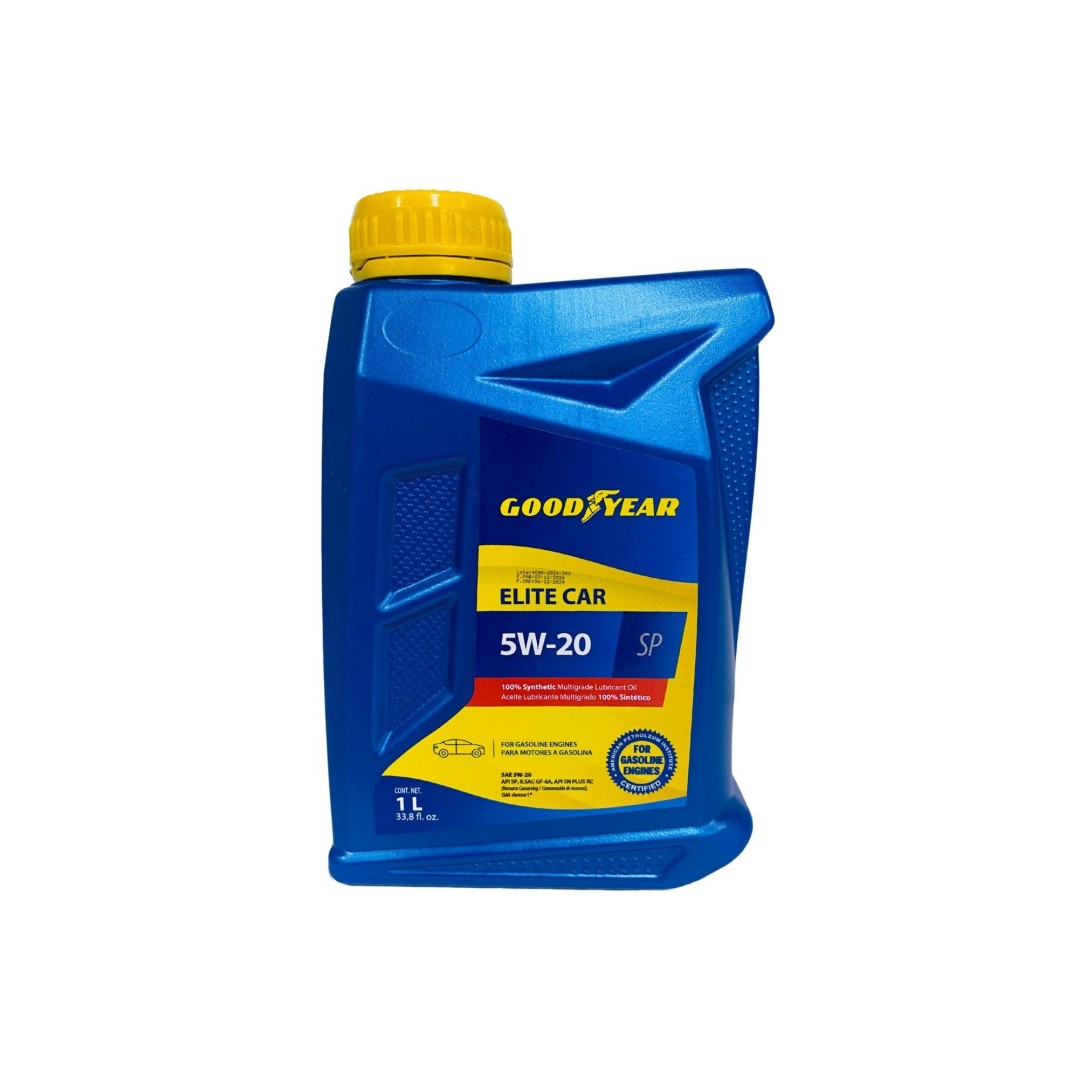 MOTORES GASOLINA ACEITE FULL SINTETICO SAE 5W20 SP 1LT