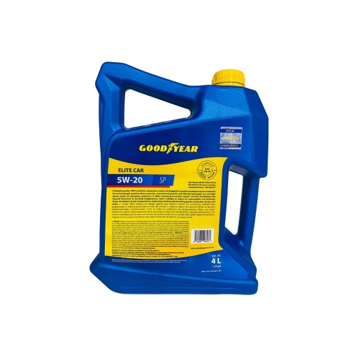 MOTORES GASOLINA ACEITE FULL SINTETICO SAE 5W20 SP 1GL